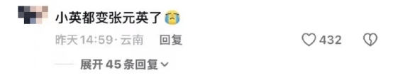 小英421万粉爆改张元英 流量争议引热议